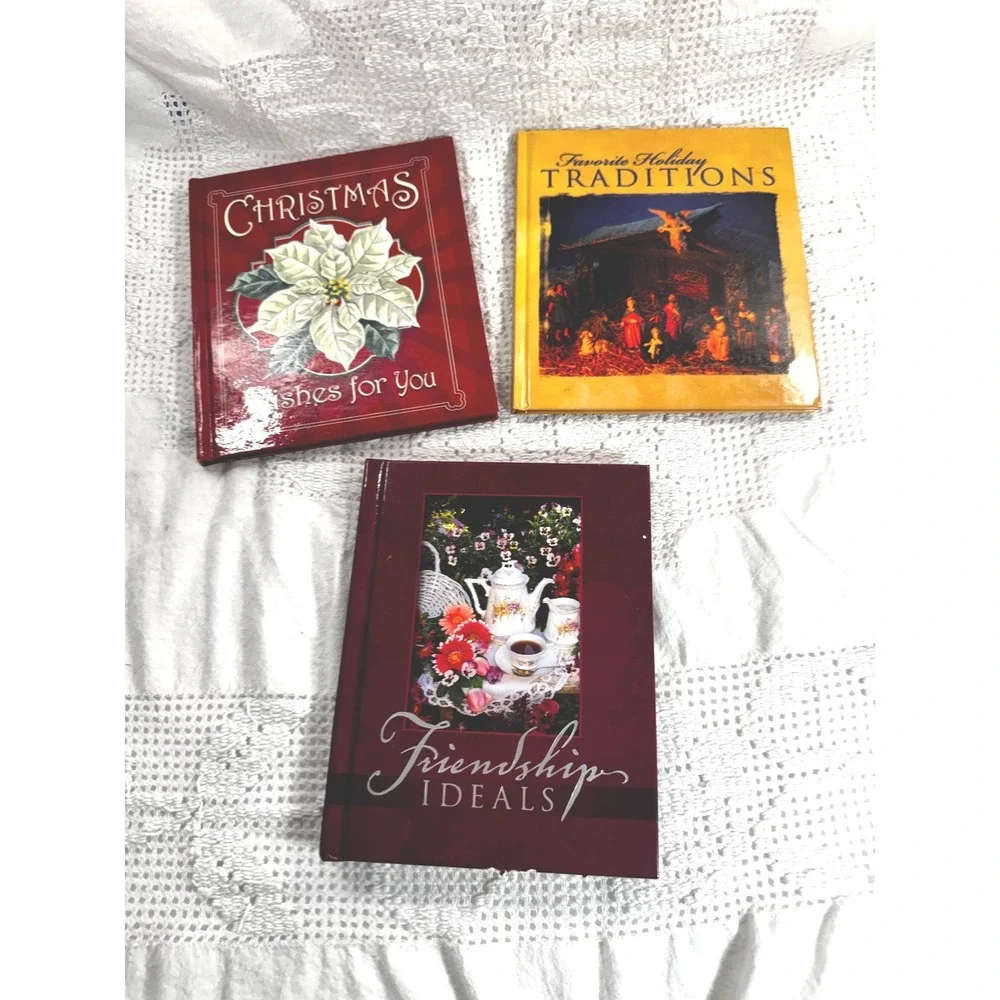 Ideals Christmas Wishes Favorite Holiday Traditions Friendship 3 Book Bundle New